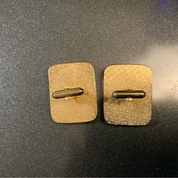 Vintage Roman Centurion Cameo Cuff Links - Picture 2 of 3